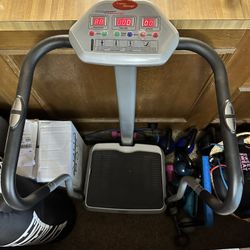 Whole Body Vibration Machine Exercise Platform Crazy Fit Massage 