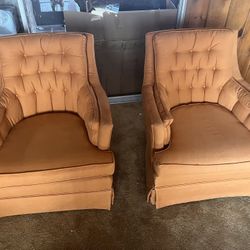 Vintage Swivel/ Rocking Chairs