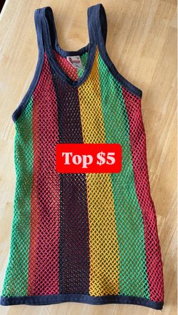 Multicolor top (fits small or extra small)