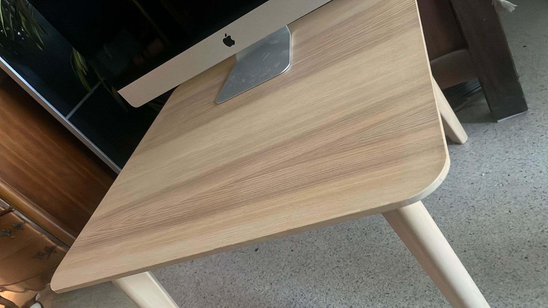 Square IKEA Lisabo End Table Or Coffee Table (couch height)