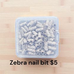 Zebra Nail Bit