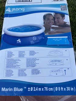 NEW+ Intex 8’ X 30” Pool Kit
