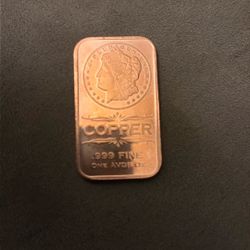 1 Oz Copper Bar