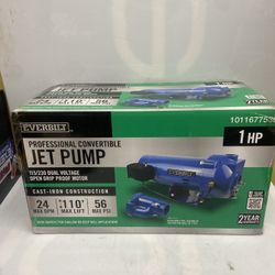 Everbilt 1 HP Professional Convertible Jet Pump HDCWJ10