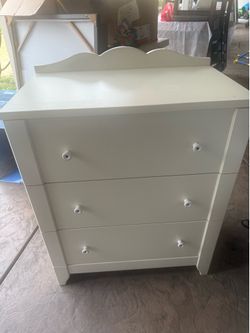 White dresser