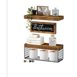 Bathroom Floating Shelves Bathroom Decor 