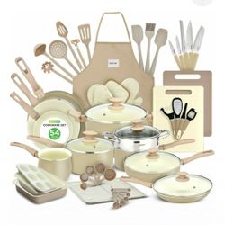 Brand New Never Opened 54 Piece Cookware