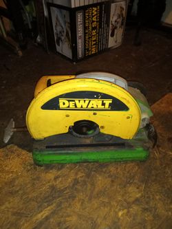 DeWALT 14 " chop saw