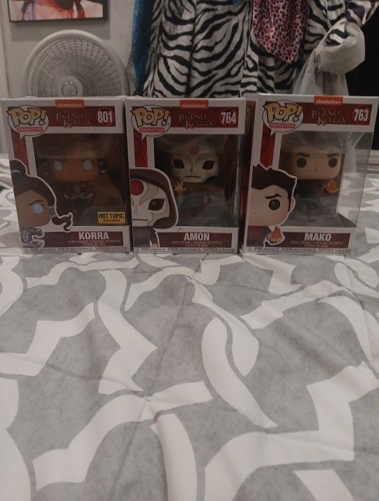 Legend Of Korra Funko Pops