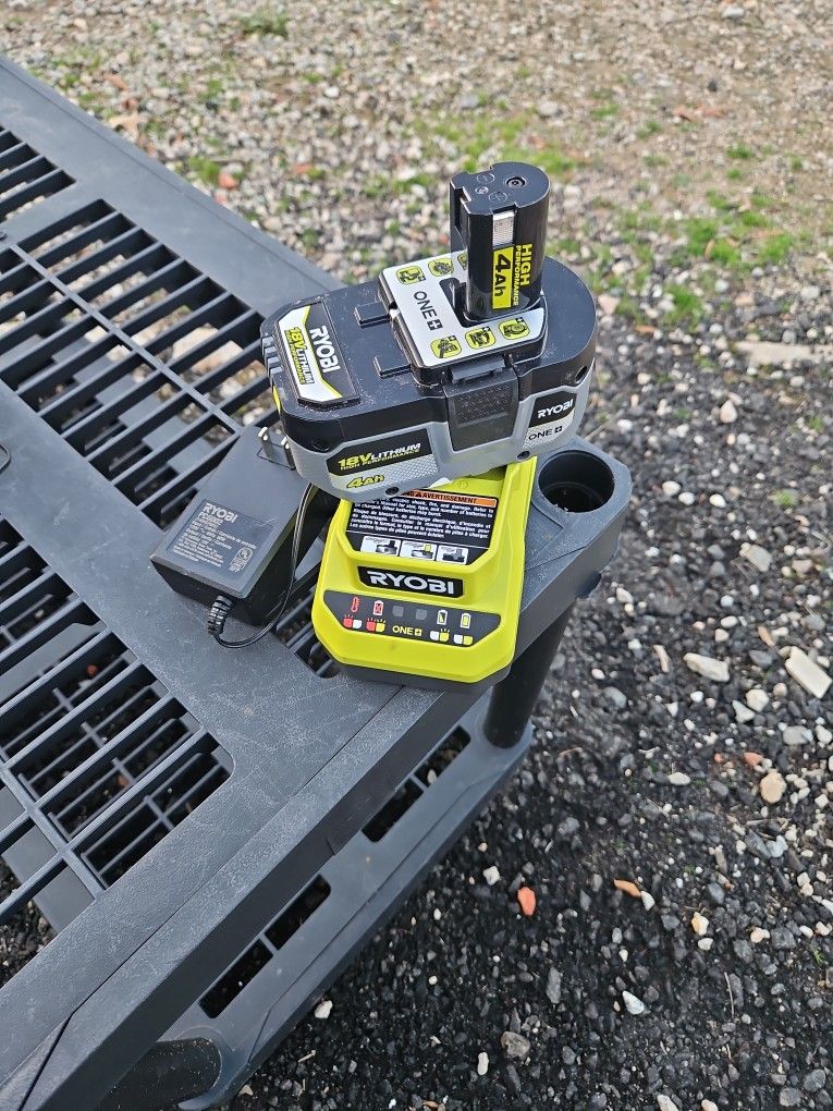 Battery And Charger 18v