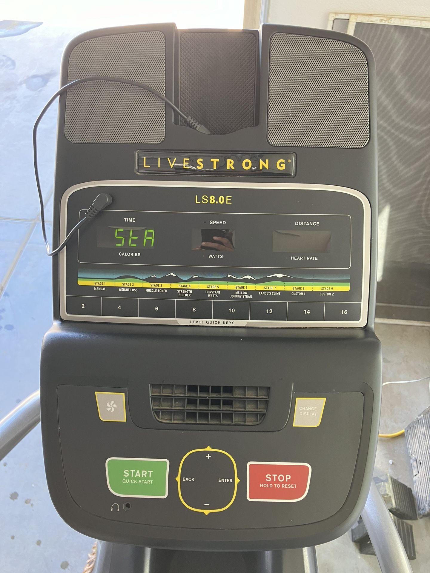 LIVE STRONG 8.0E Elliptical Delivery Available!!