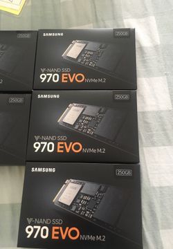 Samsung hard drive 250 GB $70 and 500 GB $90