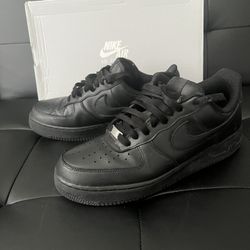 Black Air Force 1s 