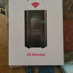 T-MOBILE 5G Gateway Router, Black, Model #KVD21, Serial Number JT3770AF6