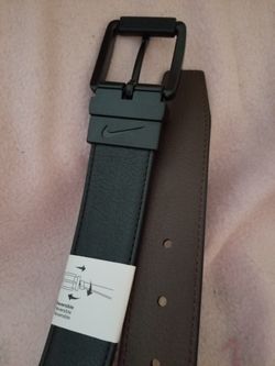 Nike REVERSIBLE belt Brack and Brown In 1