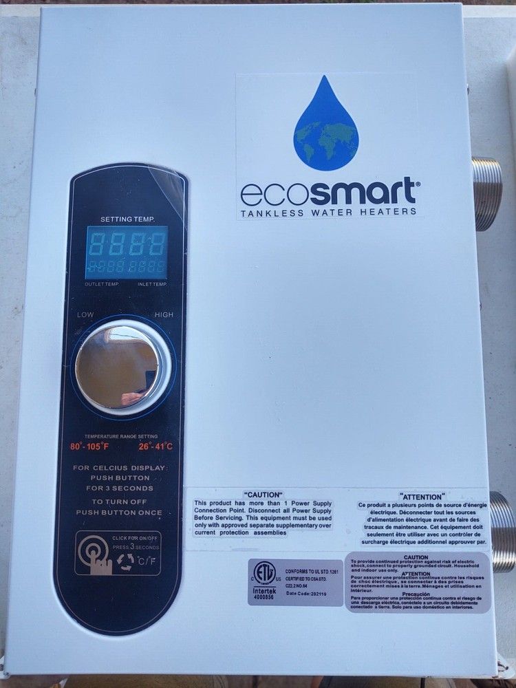 EcoSmart SMART POOL 27 Electric Tankless Pool Heater, 27kW, 240 Volt, 112.5  Amps with Self Modulating Technology ITEM IS OPEN BOX, CUSTOMER RETURN. L  for Sale in Goodyear, AZ - OfferUp
