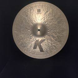 Zildjian 20" K Custom Dark Ride Cymbal Like New 4 Drum set Crash Hi Hat Splash Trash China Ozone