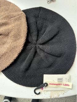 Cashmere hats