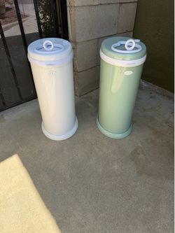 2 Ubbi diaper pails