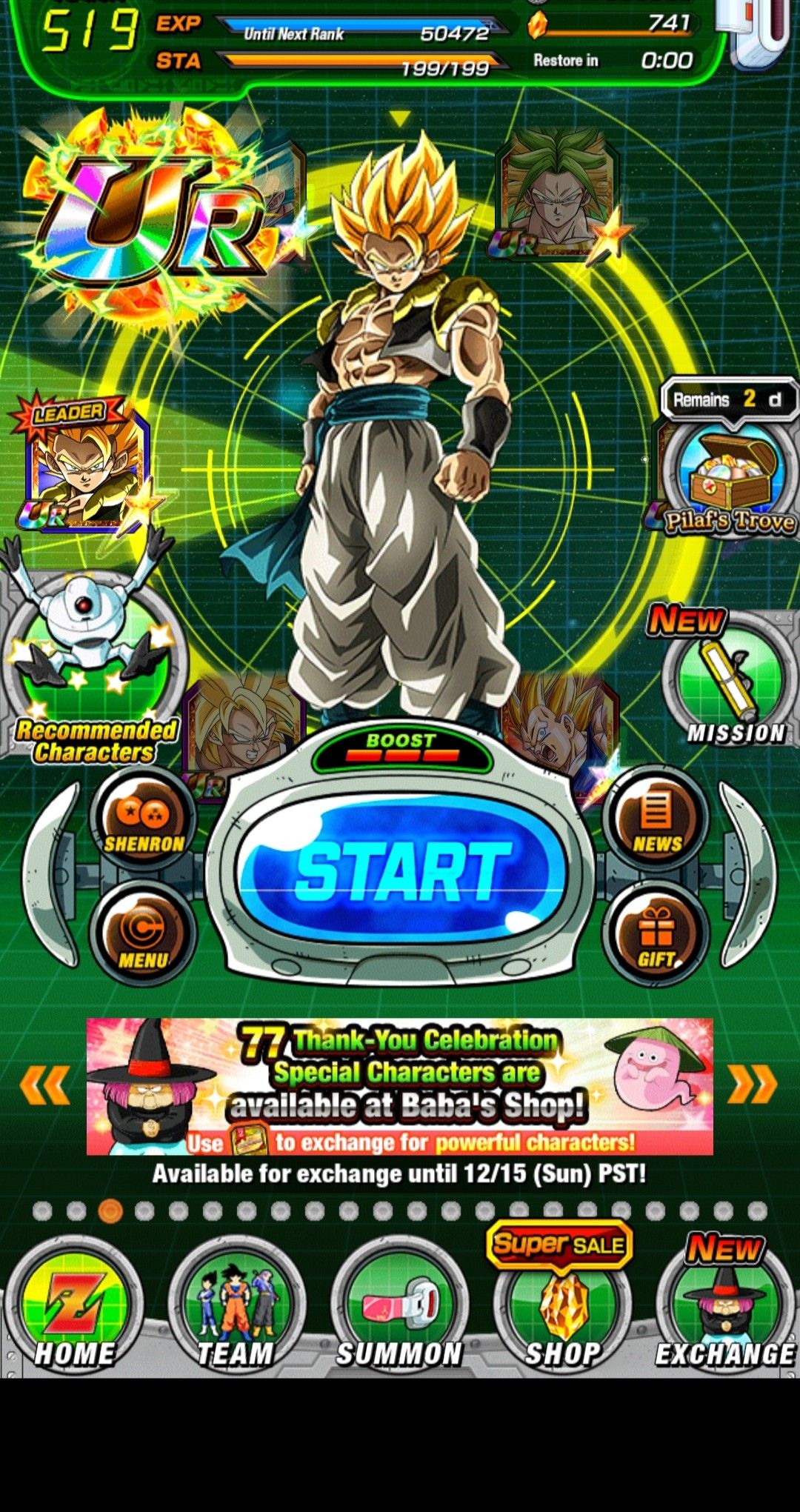 Dokkan Global 15000 DS – Compte Android Dragon Ball Z – Neuf Sous Blister