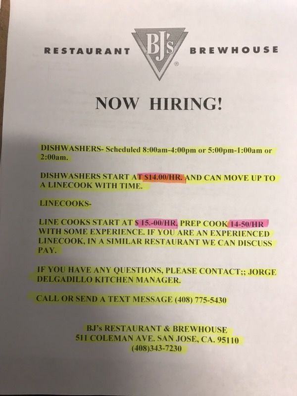 Now hiring