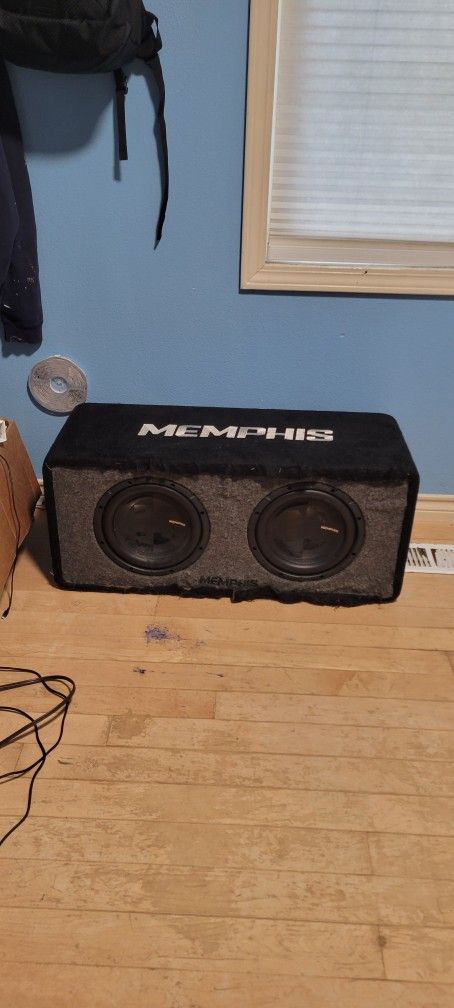 Dual 10 inch subwoofer