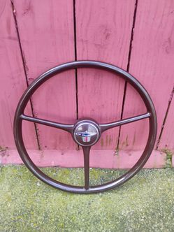 1941 Chevy steering wheel