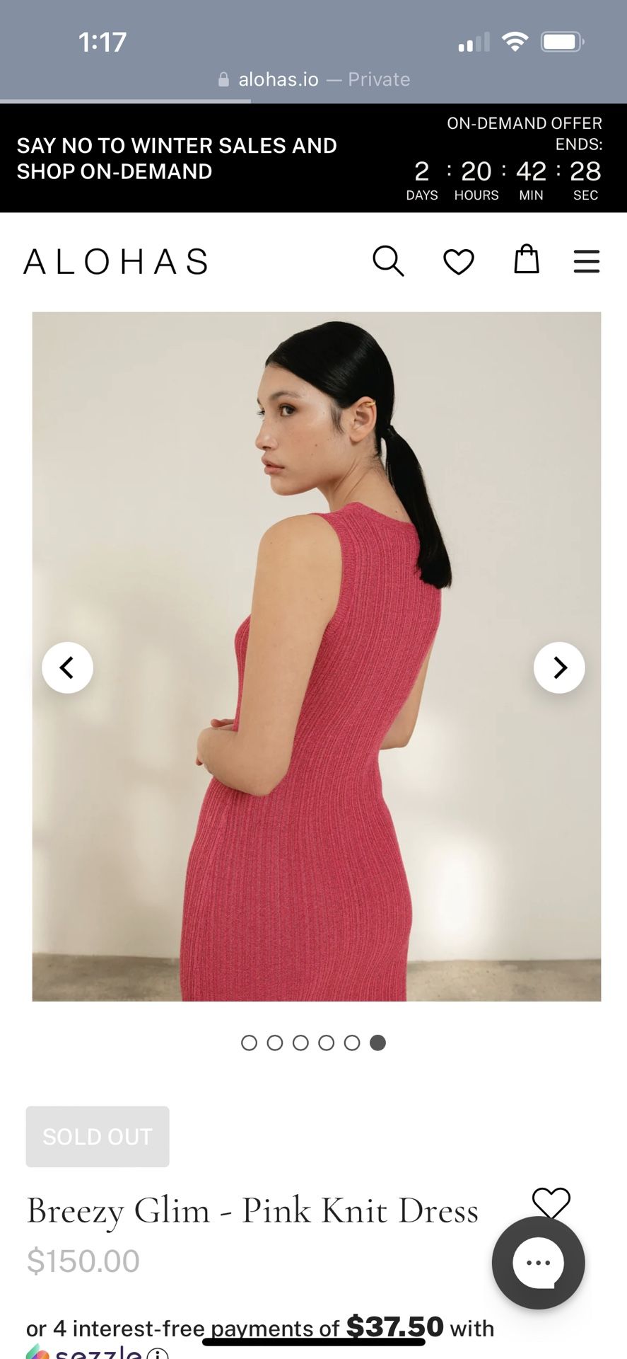 alohas knit dress Buy ALOHAS Blue Delicate Strap Bodycon Midi Dress in Cotton-blend For Women  Online