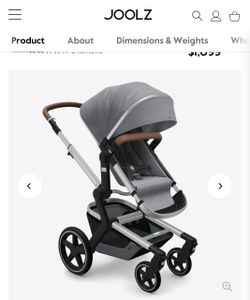 Joolz day gorgeous grey stroller