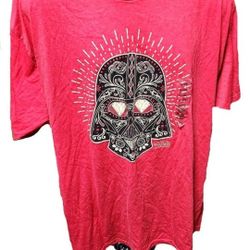 Star Wars "Darth Vadar" Sugar Skull With Diamond Red Fifth Sun 2XL 