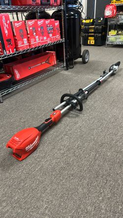 Milwaukee M18 Fuel 18V 10 in. Brushless Cordless Battery Powered Pole Saw Kit Quik-Lok Attachment Capability (TOOL Only)