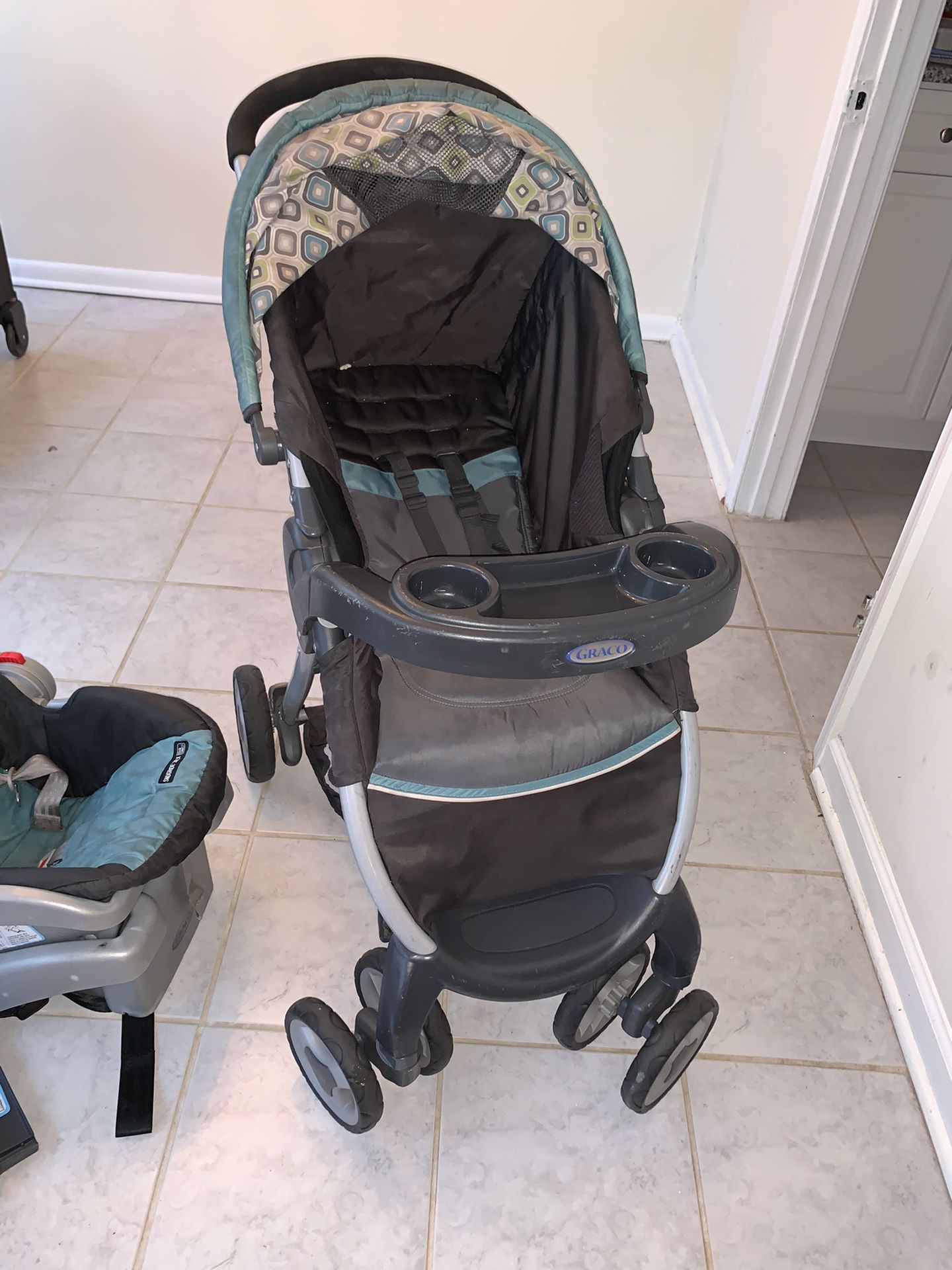 Graco Fastaction click connect stroller set
