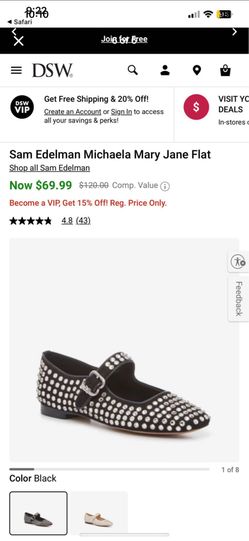 Sam Edelman Sparkling Flats 