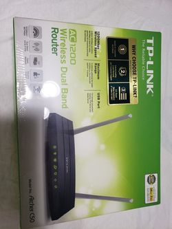 TP-Link AC1200 Dual Band Router - Wireless AC Router (Archer C50)