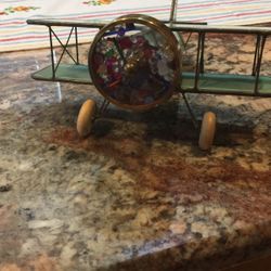 Kaleidoscope - Green Airplane - Vintage