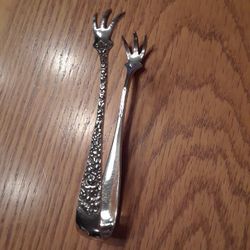 Vintage Sterling Stieff olive prongs