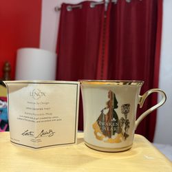 Disney Parks, Princess Aurora, Art Of Disney By Lennox Collectible Mug Teacup 