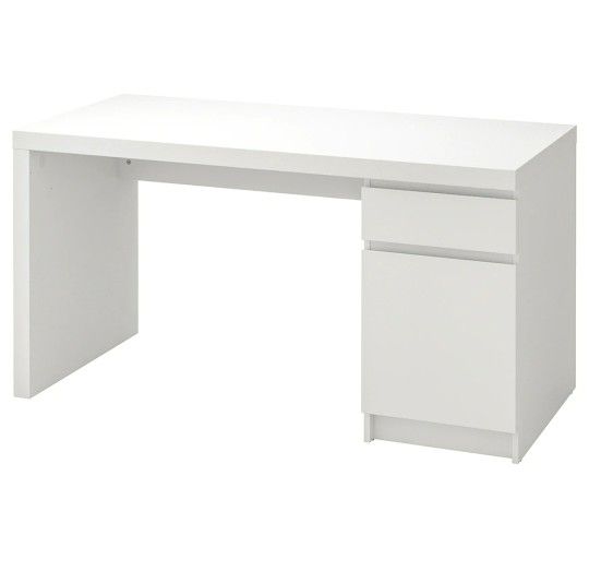 White Ikea Malm Desk Brand New In Box
