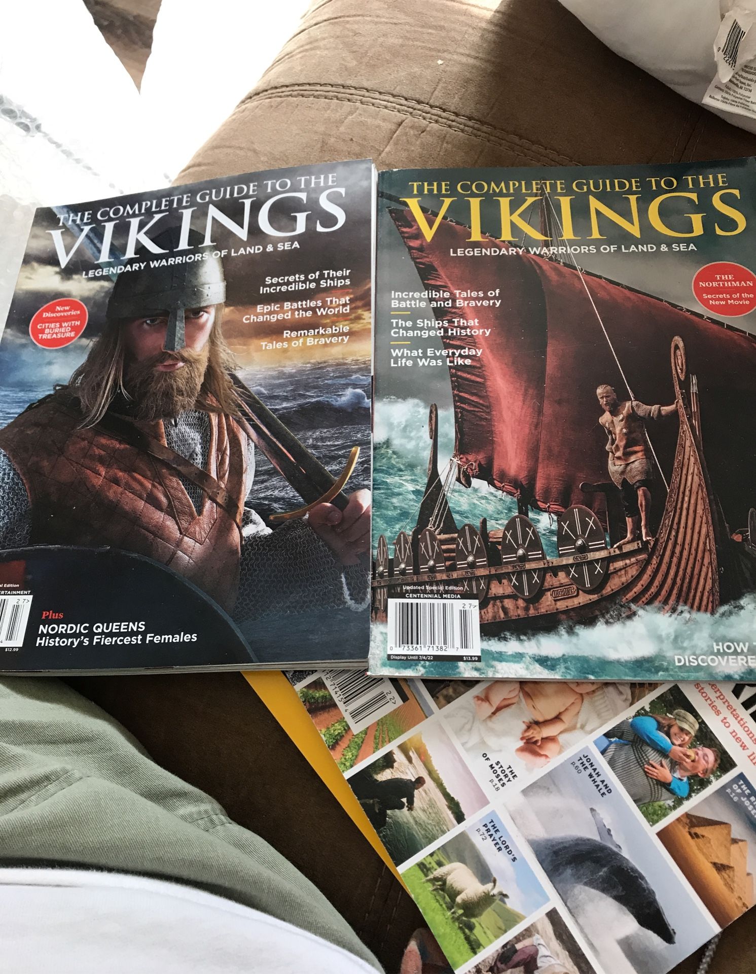 VIKINGS MAGAZINES TWO BRAND NEW