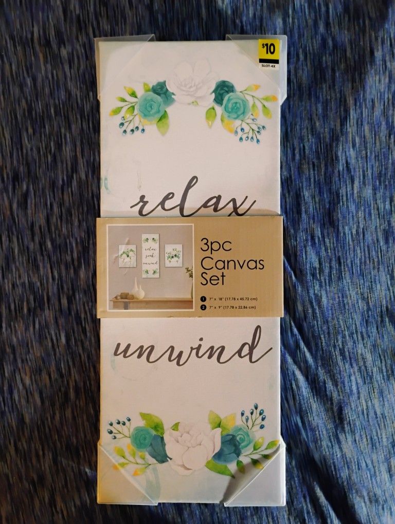3 Canvas Pictures