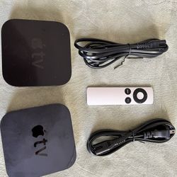 Two Apple TVs