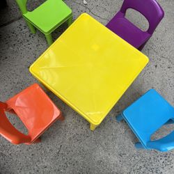 Kids Table & Chair Set 