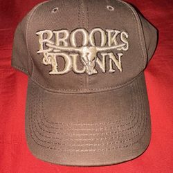 Vintage Brooks & Dunn Country Band Singers Music Tour Concert Merch Last Rodeo Strapback Hat Baseball Cap