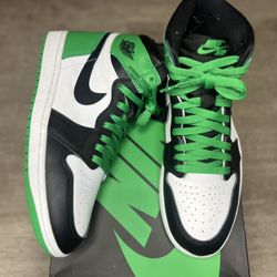 Jordan Retro 1 High OG Lucky Green 