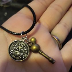 Imaginative Zodiac Cancer Necklace