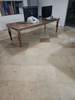 Big 8 chair kitchen table