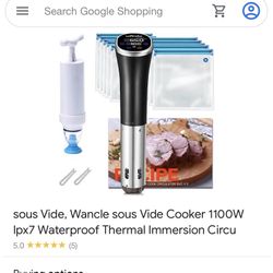 Sous Vide Cooker