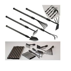 heavy duty 5 piece with extensión poles garden
