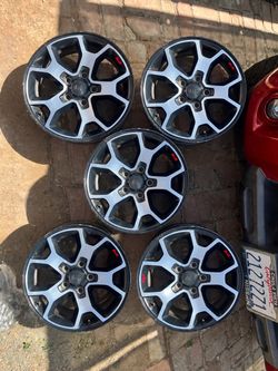 Set of 5 rims for jeep rubicon-$650 OBO