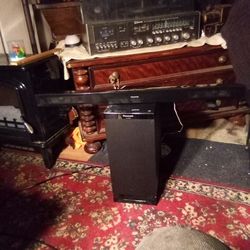 Panasonic Home Theater Audio System With 30 Inch Speaker System 